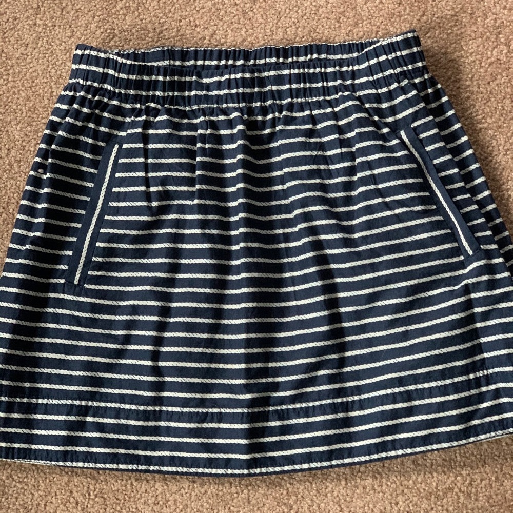 J. Crew striped skirt